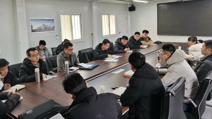 甘肅工程咨詢集團(tuán)工程檢測中心項目建設(shè)管理辦公室召開復(fù)工工作會議